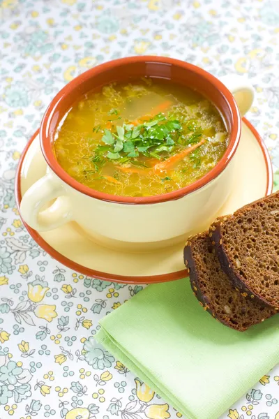 Овочевий суп — стокове фото
