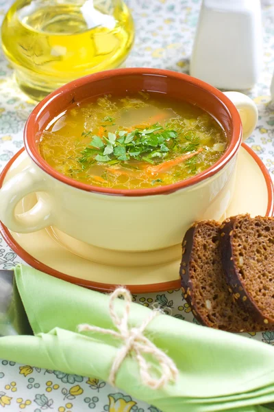 Vegetable soup — Stock Photo, Image