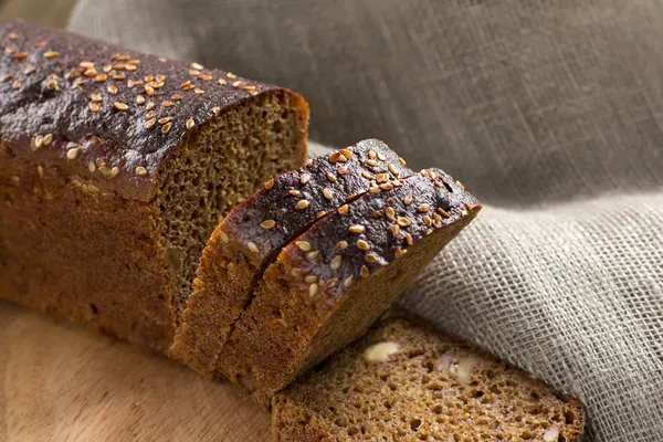 Black bread — Stock Photo, Image