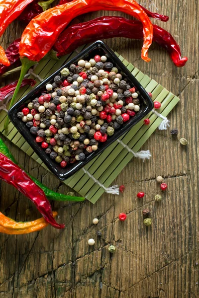 후추의 열매 혼합 — 스톡 사진