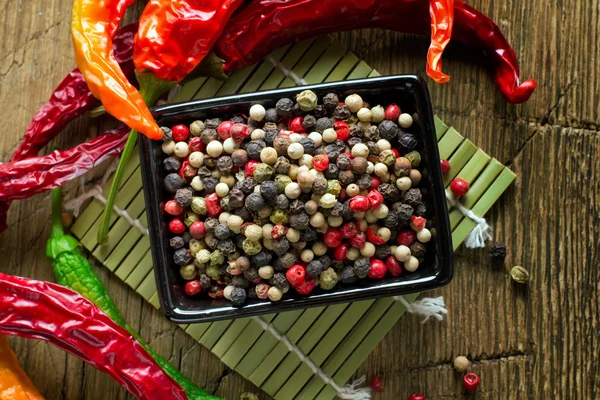 Peppercorn mix Stock Picture