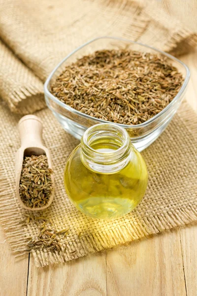 Cumin oil — Stock Photo, Image