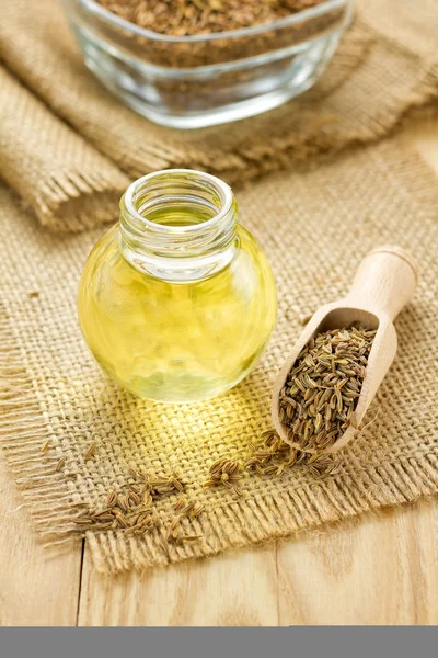 Cumin oil — Stock Photo, Image