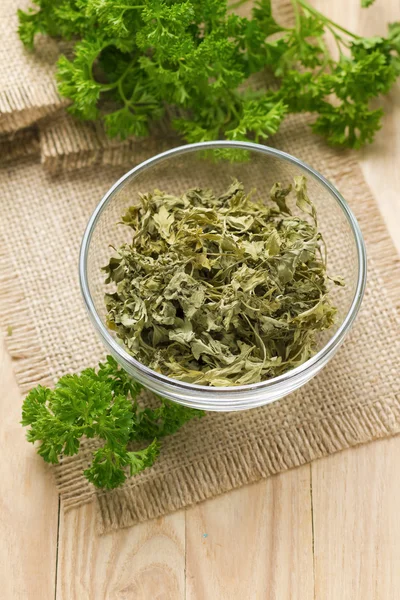 Dried parsley — Stock Photo, Image