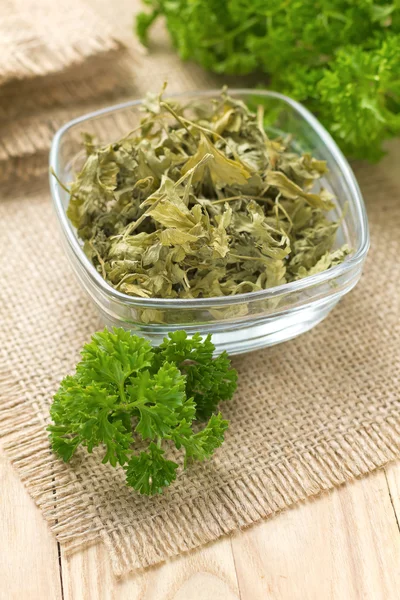 Dried parsley — Stock Photo, Image