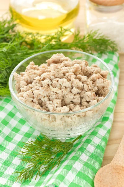 Minced meat — Stock Photo, Image