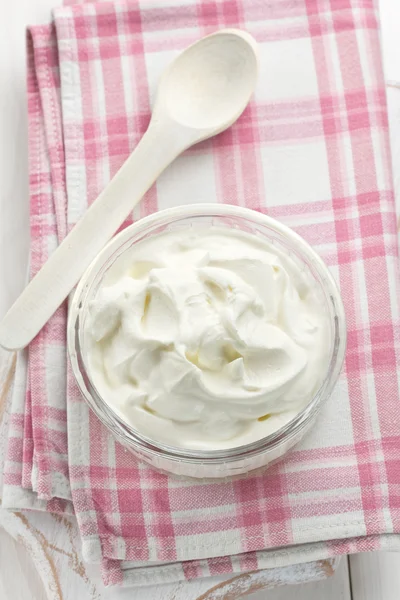 Sour cream — Stock Photo, Image