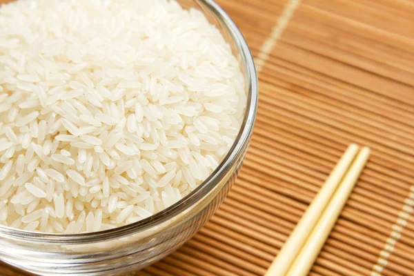 Bir kasede pirinç — Stok fotoğraf