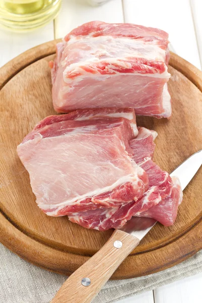 Rohes Fleisch — Stockfoto