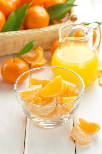 Tangerine juice — Stock Photo, Image