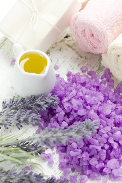 Aceite de lavanda — Foto de Stock