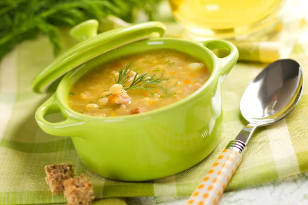 Zuppa di piselli — Foto Stock