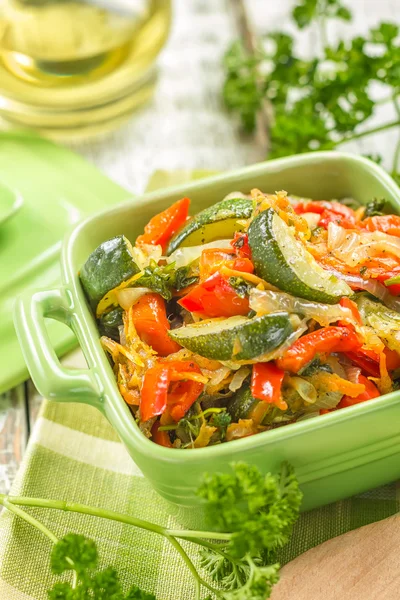 Vegetarian saute — Stock Photo, Image