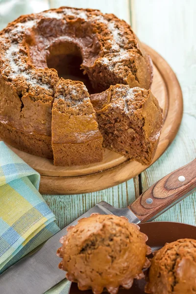 Bolo de café — Fotografia de Stock