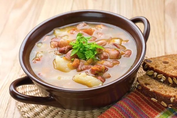 Bean soup — Stock Image Bean soup Royalty Free Stock Photos