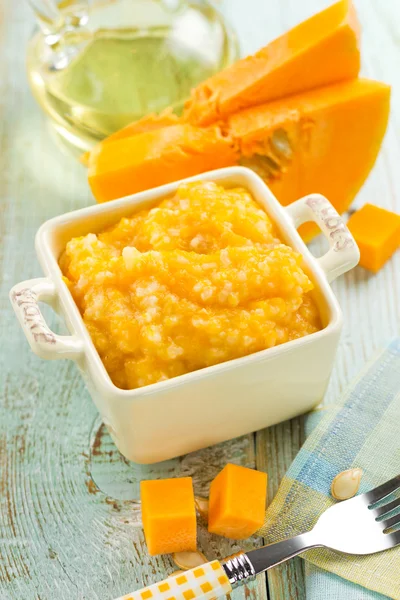 Porridge di zucca — Foto Stock