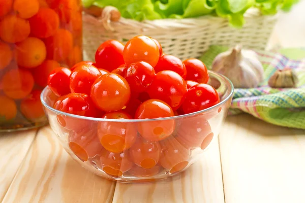 Pickled tomatoes — Stock Photo, Image