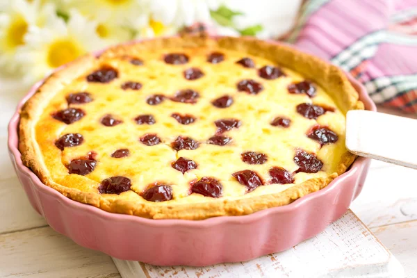 Tarta de cereza — Foto de Stock