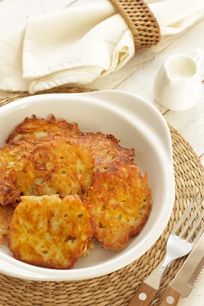 Potato pancakes — Stock Photo, Image