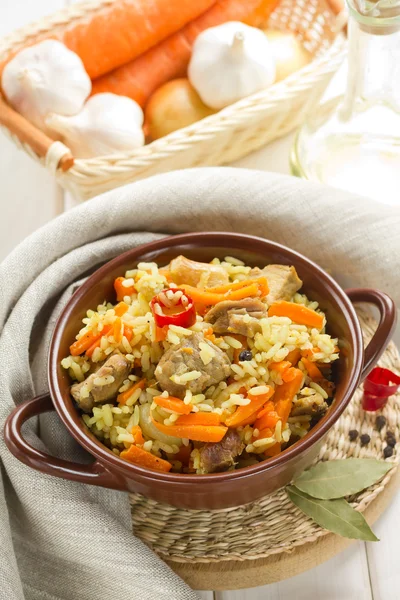 Frisches Pilaf — Stockfoto