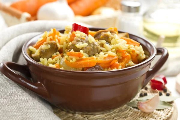 Frisches Pilaf — Stockfoto