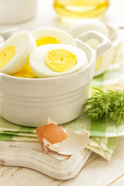 Huevos cocidos —  Fotos de Stock