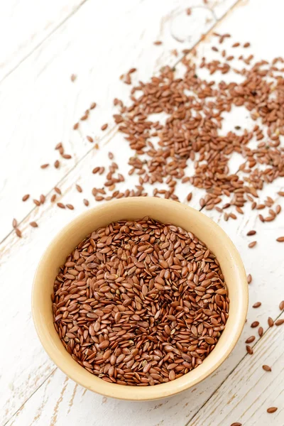 Flax seeds — Stock Photo, Image