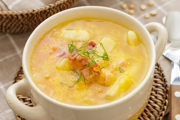 Pea soup — Stock Photo, Image