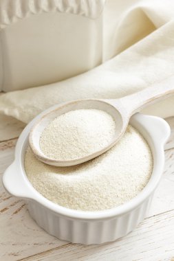 Semolina.