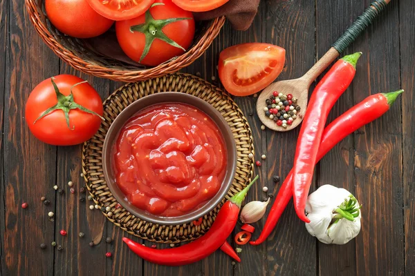 Ketchup — Stockfoto