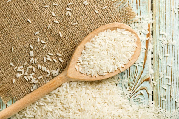 Colher de arroz — Fotografia de Stock