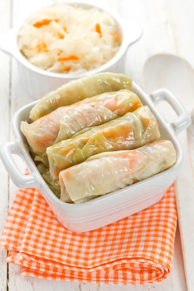 Stuffed cabbage — Stock Image Stuffed cabbage Royalty Free Stock Photos