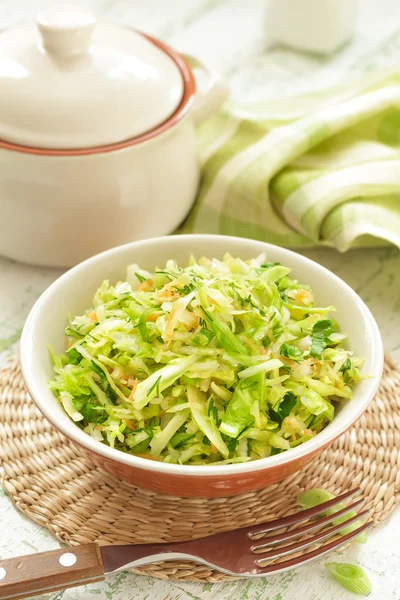 Салат из капусты — стоковое фото