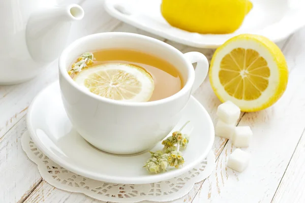 Té de limón — Foto de Stock