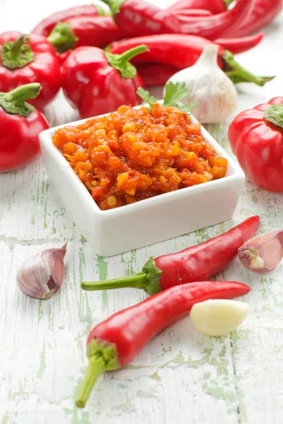 Salsa de chile — Foto de Stock