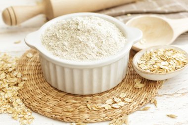 Oat flour clipart