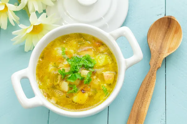 Vegetable soup — Stock Photo, Image