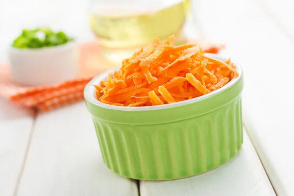 Grated carrot — Stock Photo, Image