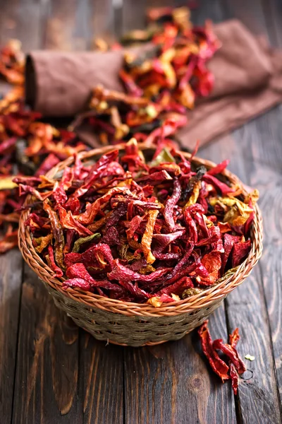 Torr paprika — Stockfoto