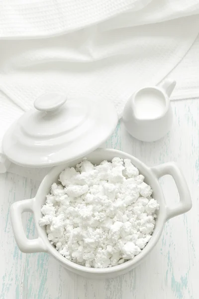 Cottage cheese — Stock Photo, Image