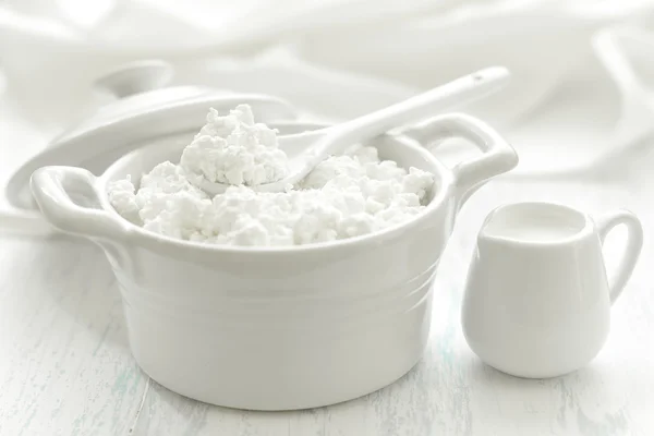 Cottage cheese — Stock Photo, Image