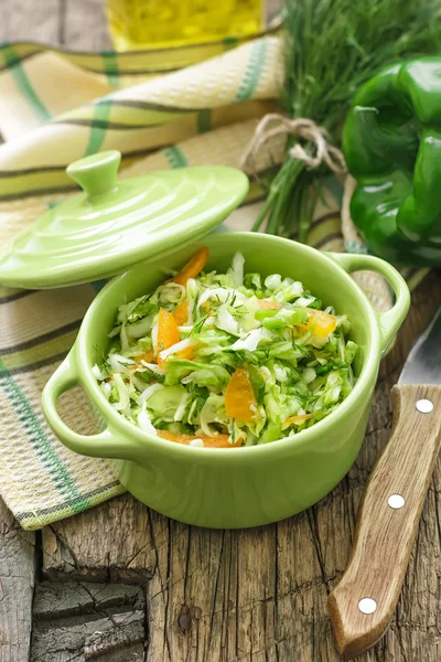 Salada de repolho — Fotografia de Stock