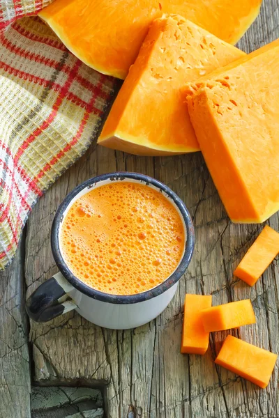 Pumpkin juice — Stock Photo, Image