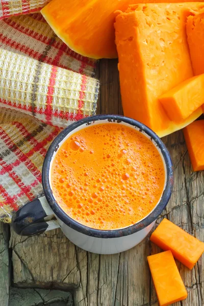 Pumpkin juice — Stock Photo, Image