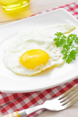 Yağda yumurta.