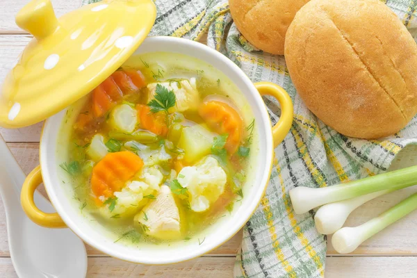 Vegetable soup — Stock Photo, Image