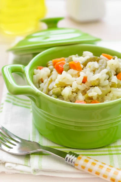 Arroz con verduras — Foto de Stock