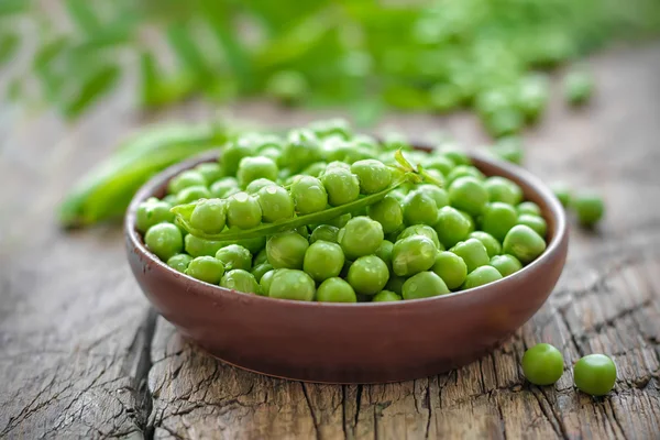 Guisantes verdes Imagen de archivo