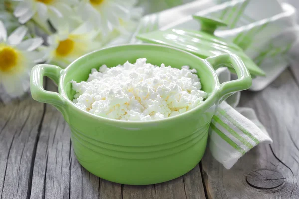 Cottage cheese — Stock Photo, Image