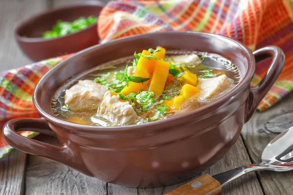 Sopa de carne — Fotografia de Stock